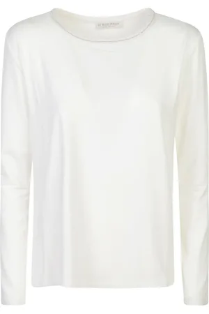 LE TRICOT PERUGIA Embellished neckline t
