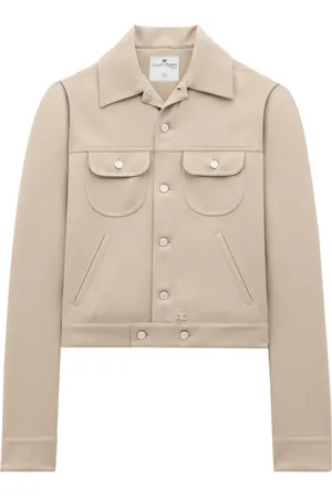 Courrèges Twill trucker jacket