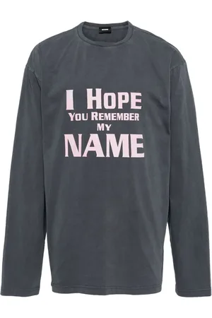 We11 Done Hi Monster Long Sleeve t