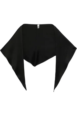 Totême Satin triangle scarf