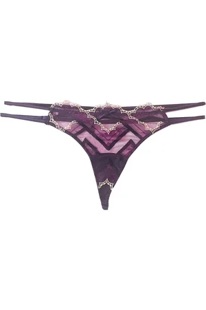FLEUR DU MAL Hendrix embroidered V