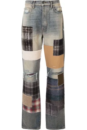 AMIRI Patchwork straight