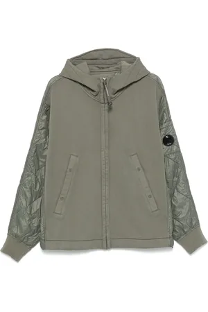 C.P. Company Panelled hooded jacket
