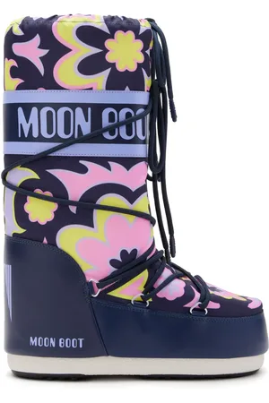 Moon Boot Icon floral