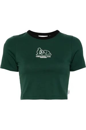 Chocoolate Flocked logo t