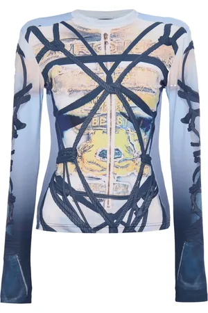 Y / PROJECT Geometric print t