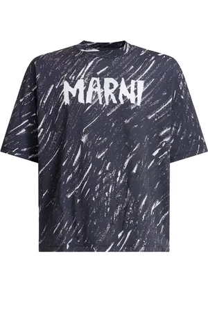 Marni Logo print t