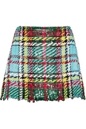 ASHISH Sequin cotton skirt