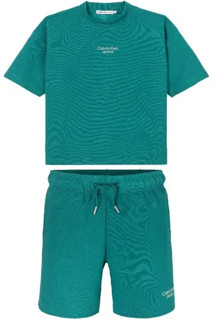 Calvin Klein Ottoman relaxed shorts and T