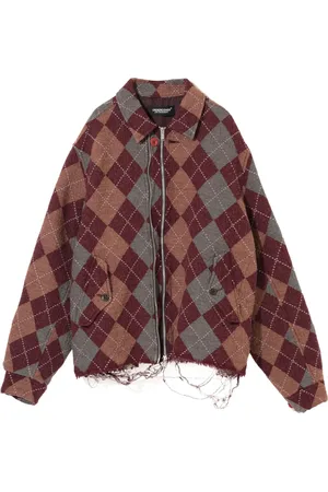 UNDERCOVER Argyle wool