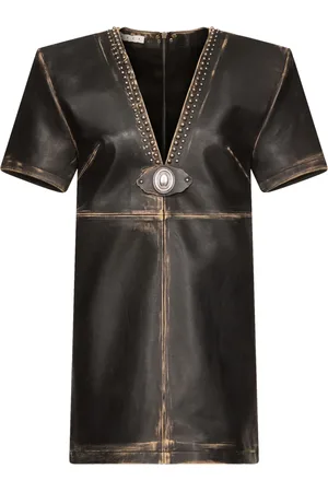 AREA Studded leather T