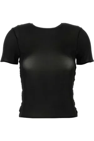 MAGDA BUTRYM Mesh ruched T