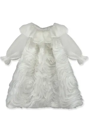 LA STUPENDERIA Floral appliqu?? dress