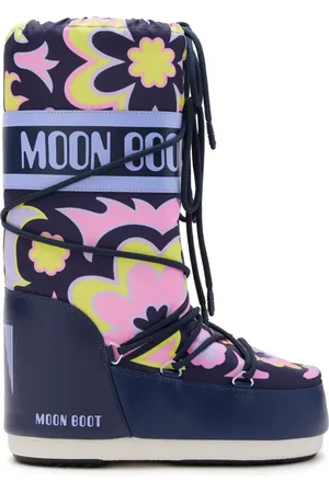Moon Boot Icon floral