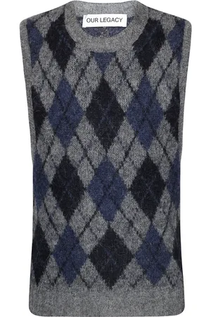 OUR LEGACY Argyle check