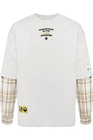 A Bathing Ape Moonface plaid