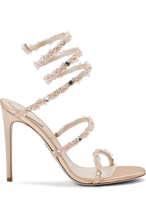 RENE CAOVILLA 90mm crystal
