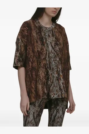 ROSETTA GETTY Collapsed printed T