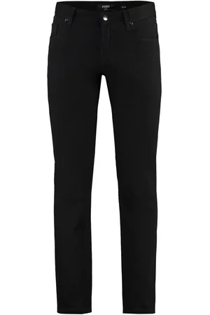 Fendi FF embroidered slim