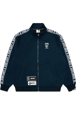 A Bathing Ape Logo zip