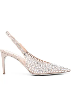 RENE CAOVILLA 80mm rhinestone