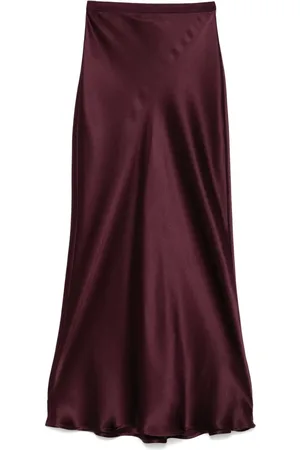 ANINE BING Bar midi skirt