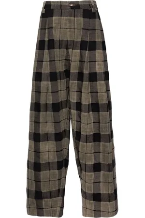 ZIGGY CHEN Checked straight