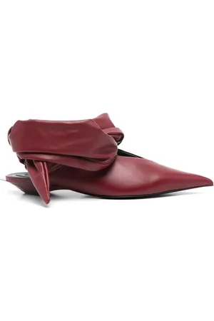 MUGLER Knot Fang pumps