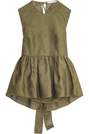 Cecilie Bahnsen Peplum hem bow