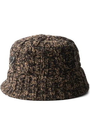 Prada M??lange wool bucket hat