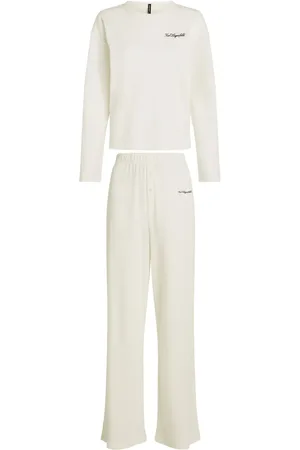 Karl Lagerfeld Hotel Karl sheer pyjama set