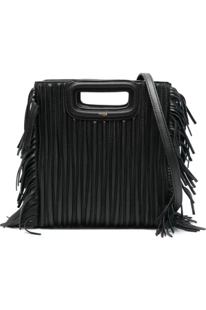 Maje M quilted leather bag