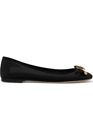 VERSACE Opera Bow ballet flats