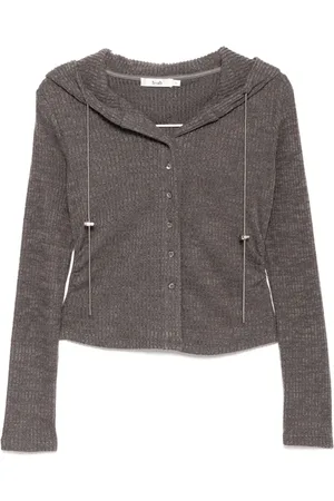 B+AB Hooded button