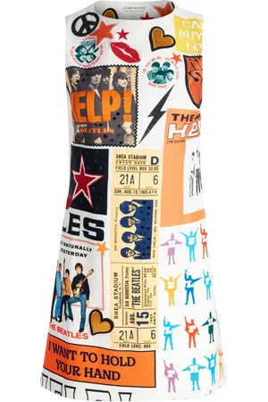 ALICE+OLIVIA X The Beatles Clyde mini dress
