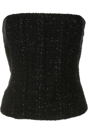 Gloria Coelho Metallic check
