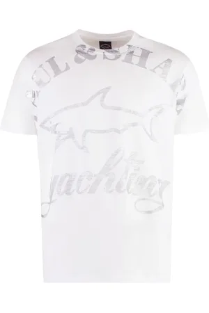 Paul & Shark Logo cotton t
