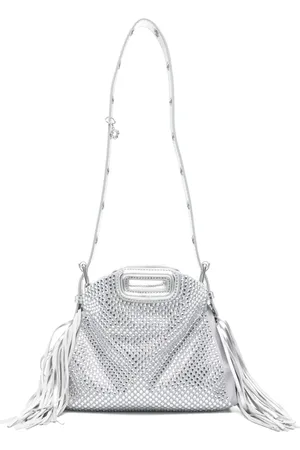 Maje Mini Miss M rhinestone bag