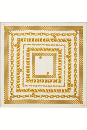 VERSACE Large Treasure silk foulard