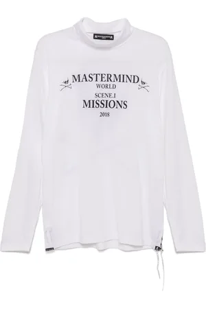 MASTERMIND Logo print long sleeve t