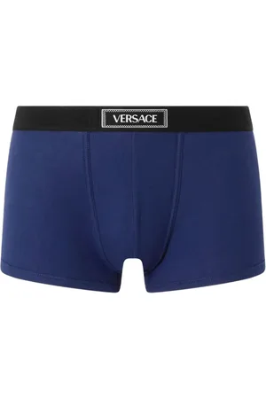 VERSACE 90s Logo ribbed boxers