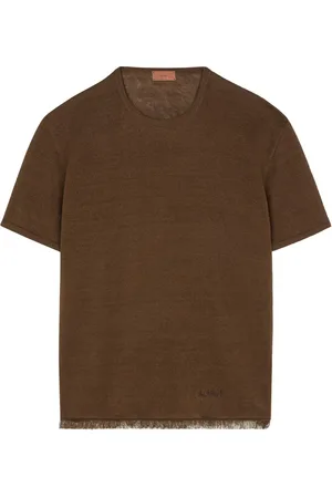 Alanui Linen knitted T