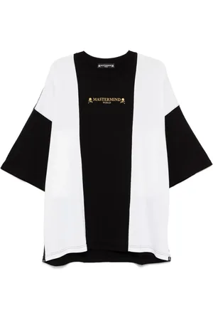 MASTERMIND Logo print color block T