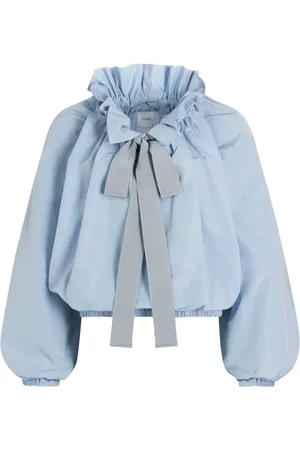 Patou Iconic drawstring faille top
