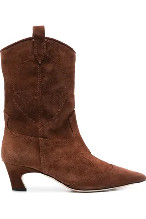 ERMANNO SCERVINO 50mm suede cowboy boots