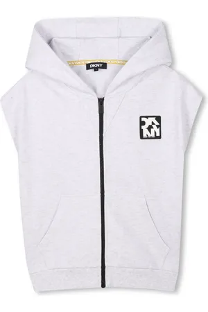 DKNY Sleeveless zip