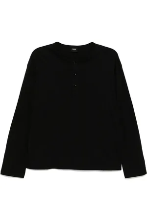 TEAM WANG design Choices henley T