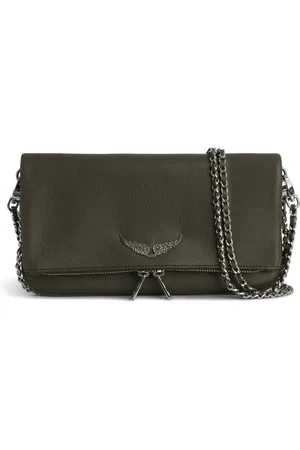 Zadig & Voltaire Rocky leather clutch bag