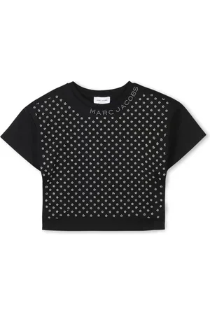 Marc Jacobs Floral appliqu?? cotton t
