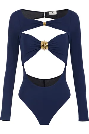 Elisabetta Franchi Appliqu?? jersey bodysuit